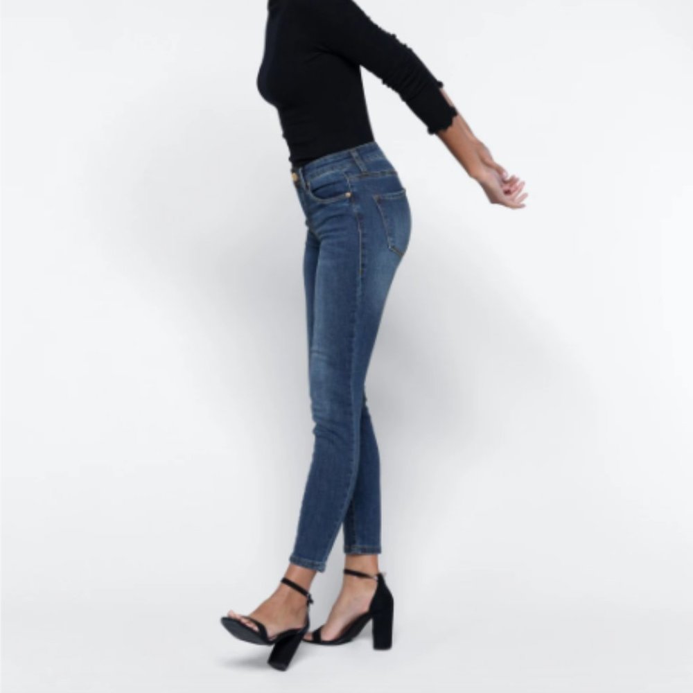 STS Blue - Emma Mid Rise Ankle Skinny Jean - Picture 2 of 7